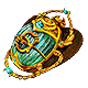 Gilded Torment Scarab inventory icon