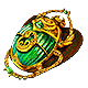 Gilded Elder Scarab inventory icon