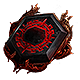 Unrelenting Timeless Vaal Emblem inventory icon