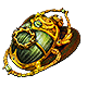 Gilded Abyss Scarab inventory icon